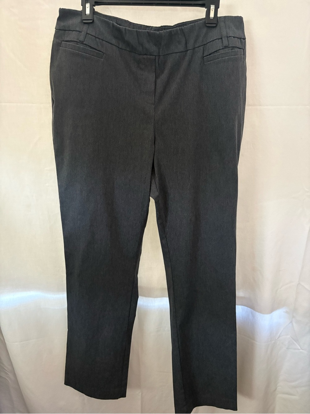 Women's Tailored Stretch Dress Trousers - Charcoal